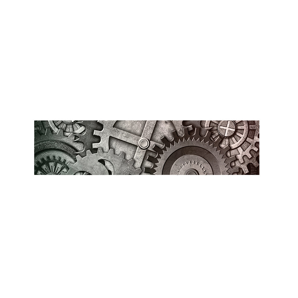 Steampunk Metal Gears Print Bed Runner