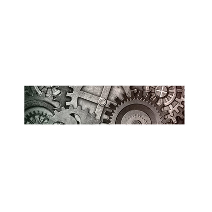 Steampunk Metal Gears Print Bed Runner