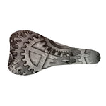Steampunk Metal Gears Print Bicycle Seat Cover