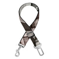 Steampunk Metal Gears Print Dog Seat Belt