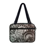 Steampunk Metal Gears Print Double Strap Bible Bag