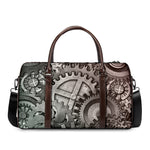 Steampunk Metal Gears Print Duffle Bag