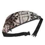 Steampunk Metal Gears Print Fanny Pack