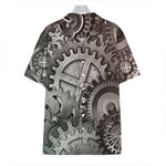 Steampunk Metal Gears Print Hawaiian Shirt
