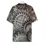 Steampunk Metal Gears Print Hawaiian Shirt
