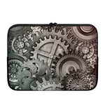 Steampunk Metal Gears Print Laptop Sleeve