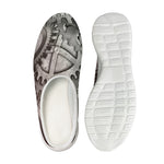 Steampunk Metal Gears Print Mesh Casual Shoes