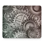 Steampunk Metal Gears Print Mouse Pad
