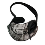 Steampunk Metal Gears Print Pet Sling Carrier