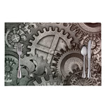 Steampunk Metal Gears Print Placemat