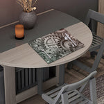 Steampunk Metal Gears Print Placemat