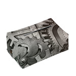 Steampunk Metal Gears Print Rectangle Tissue Box Cover