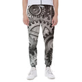 Steampunk Metal Gears Print Joggers
