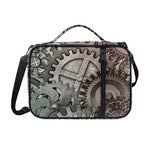 Steampunk Metal Gears Print Shoulder Strap Bible Bag