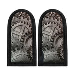 Steampunk Metal Gears Print Skillet Handle Cover