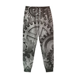 Steampunk Metal Gears Print Sweatpants