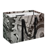Steampunk Metal Gears Print Utility Tote Bag