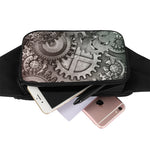 Steampunk Metal Gears Print Waist Bag