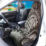 Steampunk Metal Gears Print Waterproof Car Seat Cover