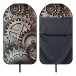 Steampunk Metal Gears Print Waterproof Car Seat Cover