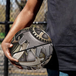 Steampunk Metallic Gears Print Basketball