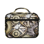 Steampunk Metallic Gears Print Briefcase Bible Bag