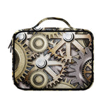 Steampunk Metallic Gears Print Briefcase Bible Bag