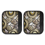 Steampunk Metallic Gears Print Handle Covers