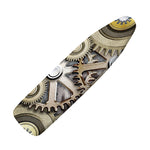 Steampunk Metallic Gears Print Ironing Board Cover