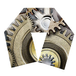 Steampunk Metallic Gears Print Scarf