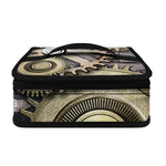 Steampunk Metallic Gears Print Small Lunch Bag
