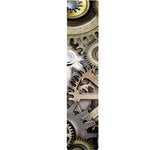 Steampunk Metallic Gears Print Table Runner