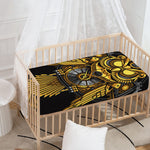 Steampunk Owl Print Baby Crib Sheet