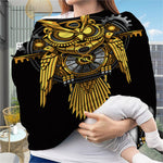 Steampunk Owl Print Baby Seat Cover