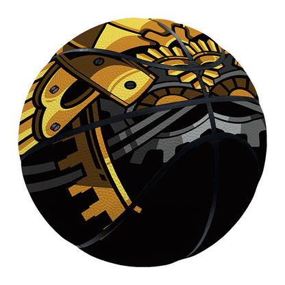 Steampunk Owl Print Basketball