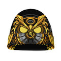 Steampunk Owl Print Beanie