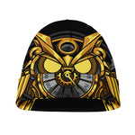 Steampunk Owl Print Beanie