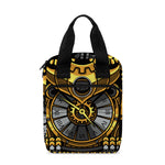 Steampunk Owl Print Bible Tote Bag