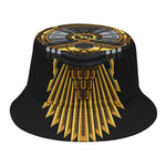 Steampunk Owl Print Bucket Hat