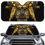 Steampunk Owl Print Car Windshield Sun Shade
