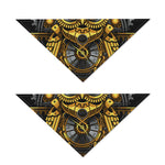 Steampunk Owl Print Dog Bandana