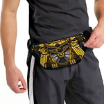 Steampunk Owl Print Fanny Pack