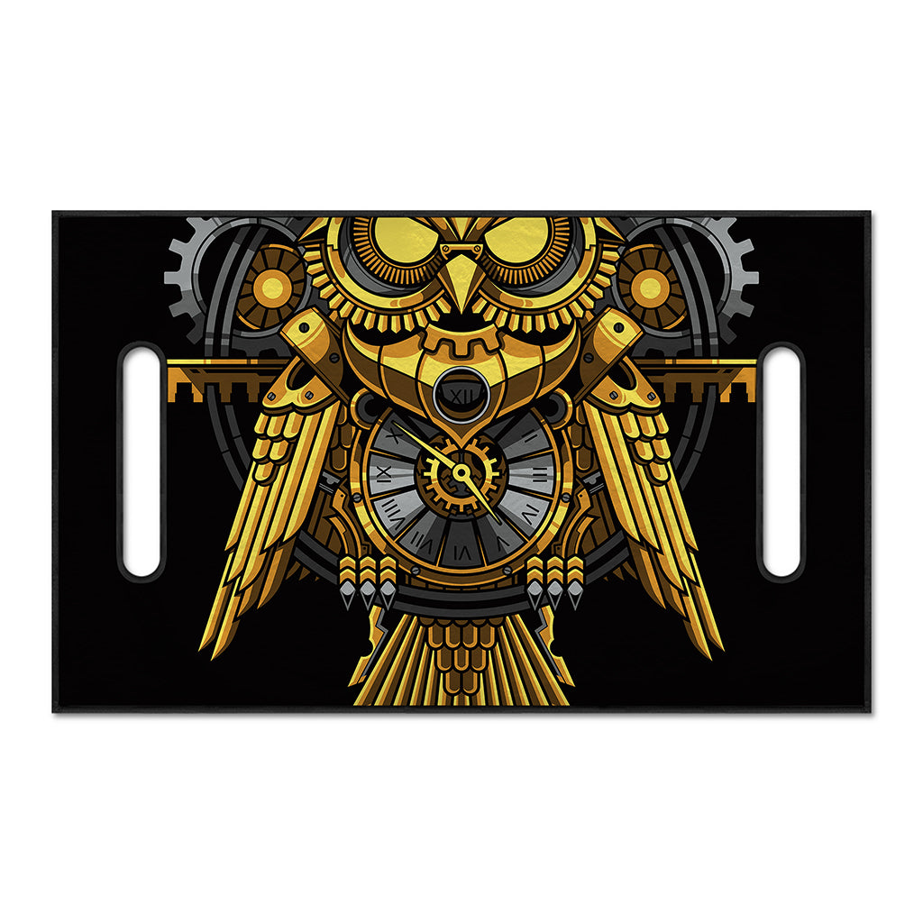 Steampunk Owl Print Golf Cart Seat Cover