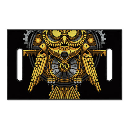 Steampunk Owl Print Golf Cart Seat Cover