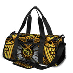 Steampunk Owl Print Gym Bag