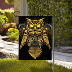 Steampunk Owl Print House Flag