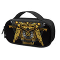 Steampunk Owl Print Portable Cooler Travel Case