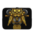 Steampunk Owl Print Laptop Sleeve