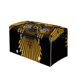 Steampunk Owl Print Leather Tissue Box Cover