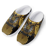 Steampunk Owl Print Mesh Casual Shoes